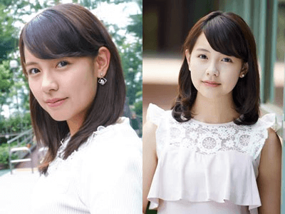 渡辺瑠海,弘中綾香,似てる,画像,彼氏