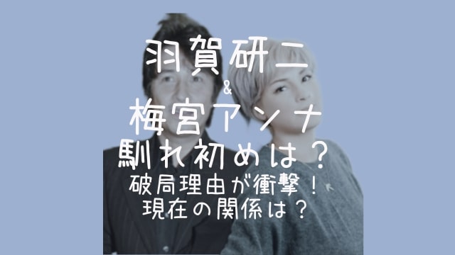 羽賀研二,梅宮アンナ,馴れ初め,破局,現在