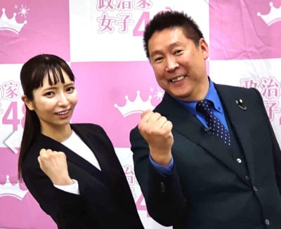 大津綾香,何をした,ポスター,立花孝志