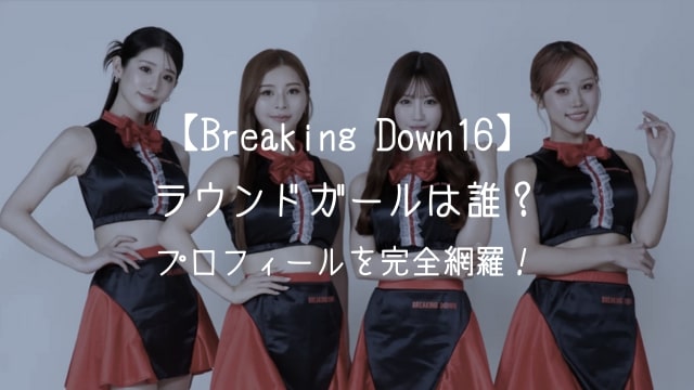 ブレイキングダウン16,リングガール,プロフィール,経歴