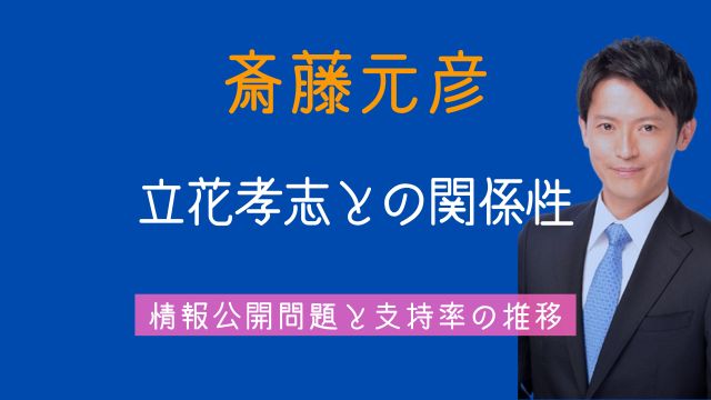 斎藤元彦,立花孝志,現在,書類送検,評判,支持率,最新